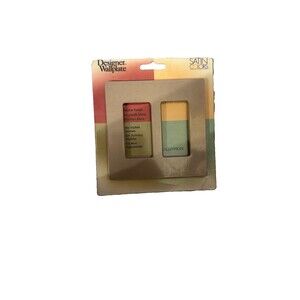 Lutron Satin Colors SC-2-ES 2 Gang Screwless Wallplate Eggshell Matte Finish